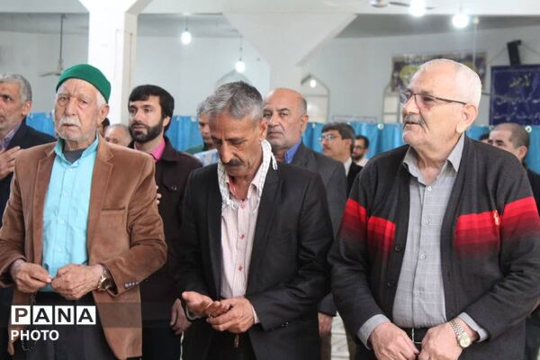 نماز جمعه عبادی سیاسی در مسجد جامع آشخانه