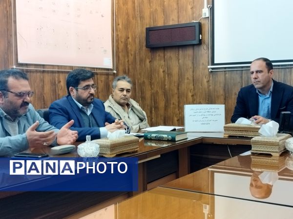 جلسه هماهنگی طرح دندانپزشکی رایگان  منطقه قائمیه در آموزش و پرورش ناحیه۳