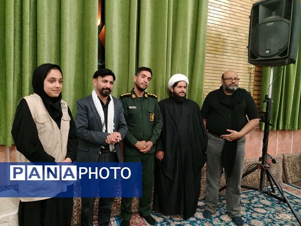 اجرای نمایش سلام همکلاسی در حسینه شهربار نیشابور