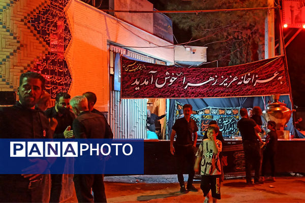 آباده در تاسوعای حسینی غرق در ماتم و عزا 