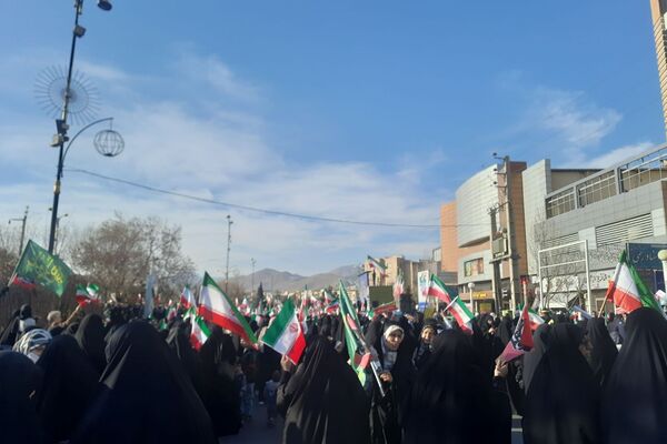 راهپیمایی و همبستگی مردم شهرستان پردیس در محکومیت اقدامات تروریستی