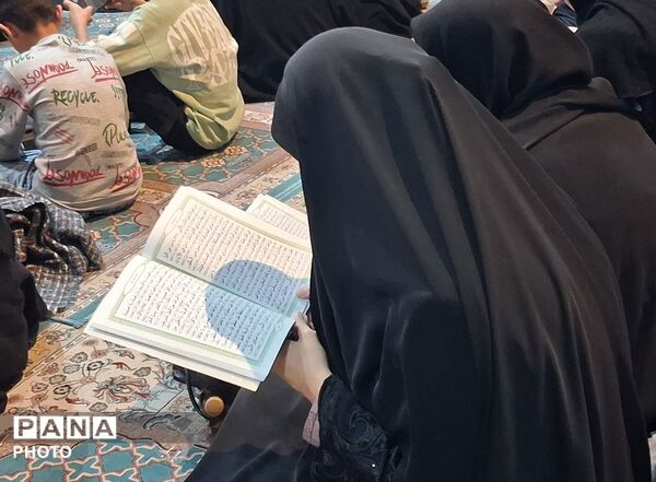مراسم شب قدر در مسجد قدس نیشابور