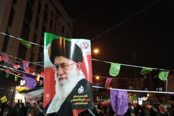 اجتماع مردمی میدان حجاب مشهد