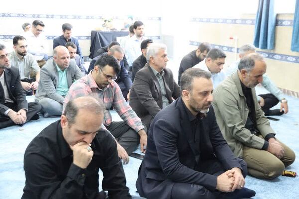مراسم یادبود شهید جمهور آیت الله سید ابراهیم رئیسی در آموزش و پرورش شهرستان اسلامشهر