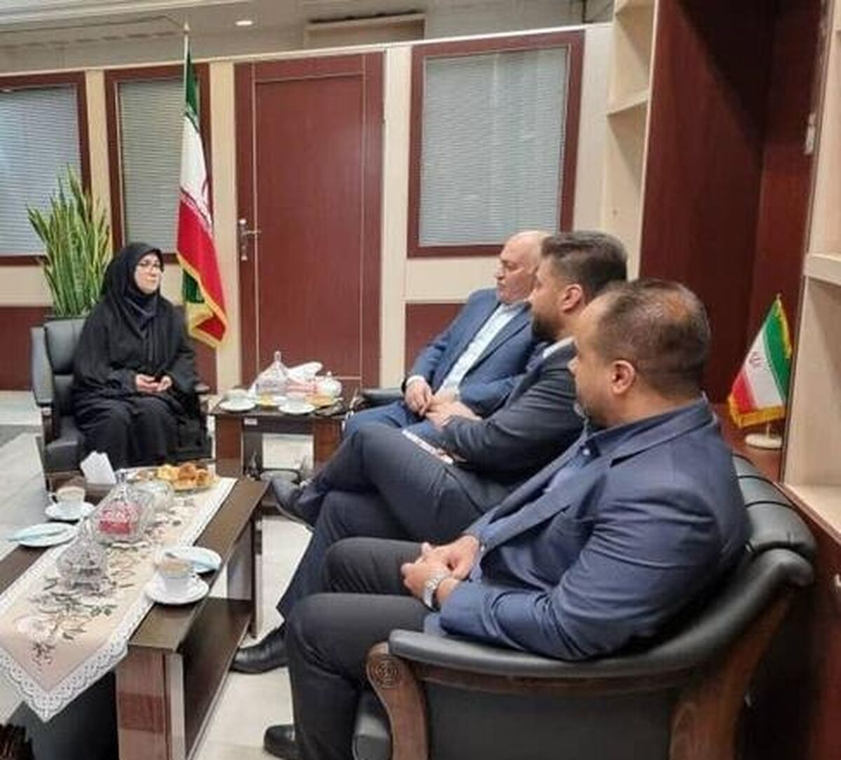 دیدار مسئولان فدراسیون اسکیت با معاون توسعه ورزش بانوان وزارت ورزش و جوانان

