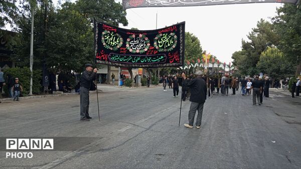 اشک و خون؛ نیشابور در سوگ پیامبر رحمت و امام مجتبای آل‌محمد (ع) غرق در عزاداری شد