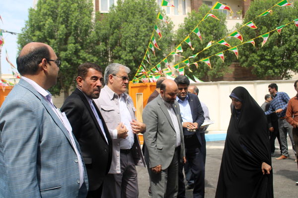 آیین افتتاح و بهره برداری از هنرستان 12 کلاسه انقلاب اسلامی بوشهر