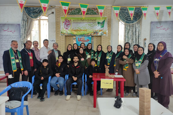 برگزاری مسابقات بازی فکری رشته جنگا ناحیه 4 شیراز