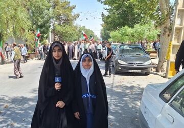 خروش خشم و نصر در جمعه وحدت و استقامت در شهرستان آباده