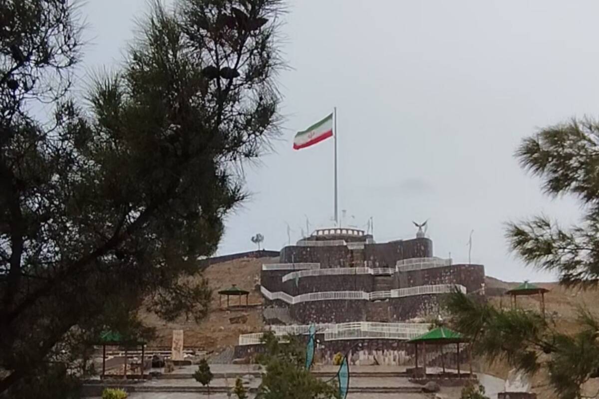 جلوه هایی از باران پاییزی در کاشمر