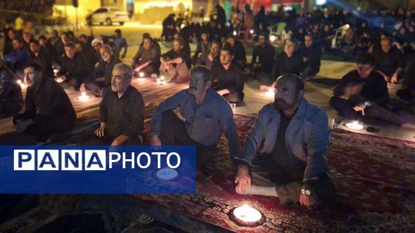 مراسم شام غریبان در شهرستان لنده