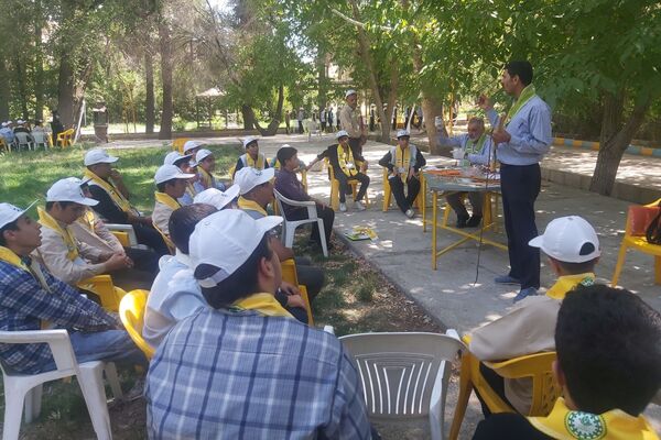 دومین روز از پیش اردوی استانی دوازدهمین اردوی ملی پیشتازان پسر 