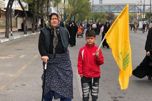 راهپیمایی روز قدس در ناحیه دو شهرری 