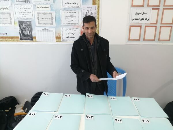 امتحانات نوبت اول در شهرستان‌های خلیل آباد و کاشمر