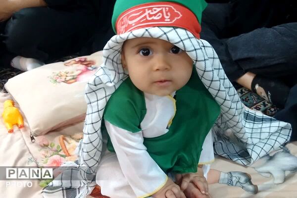 لالایی عشق در سوگ کوچک‌ترین شهید کربلا