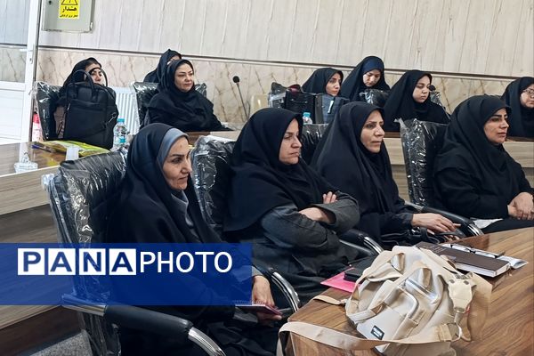 جلسه مراقبین سلامت مدارس در نیشابور 