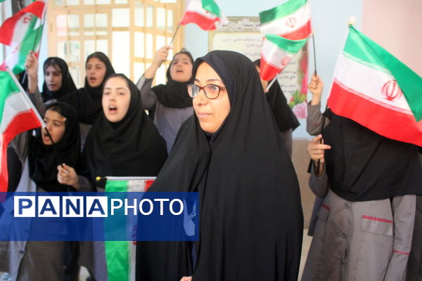 انتخابات شورای دانش‌آموزی دبیرستان رضوان بوشهر