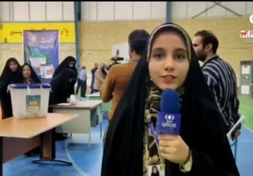 حضور پرشور مردم غیور زاهدان در پای صندوق‌های رأی گیری