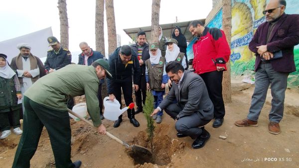 مراسم درختکاری در کلات 