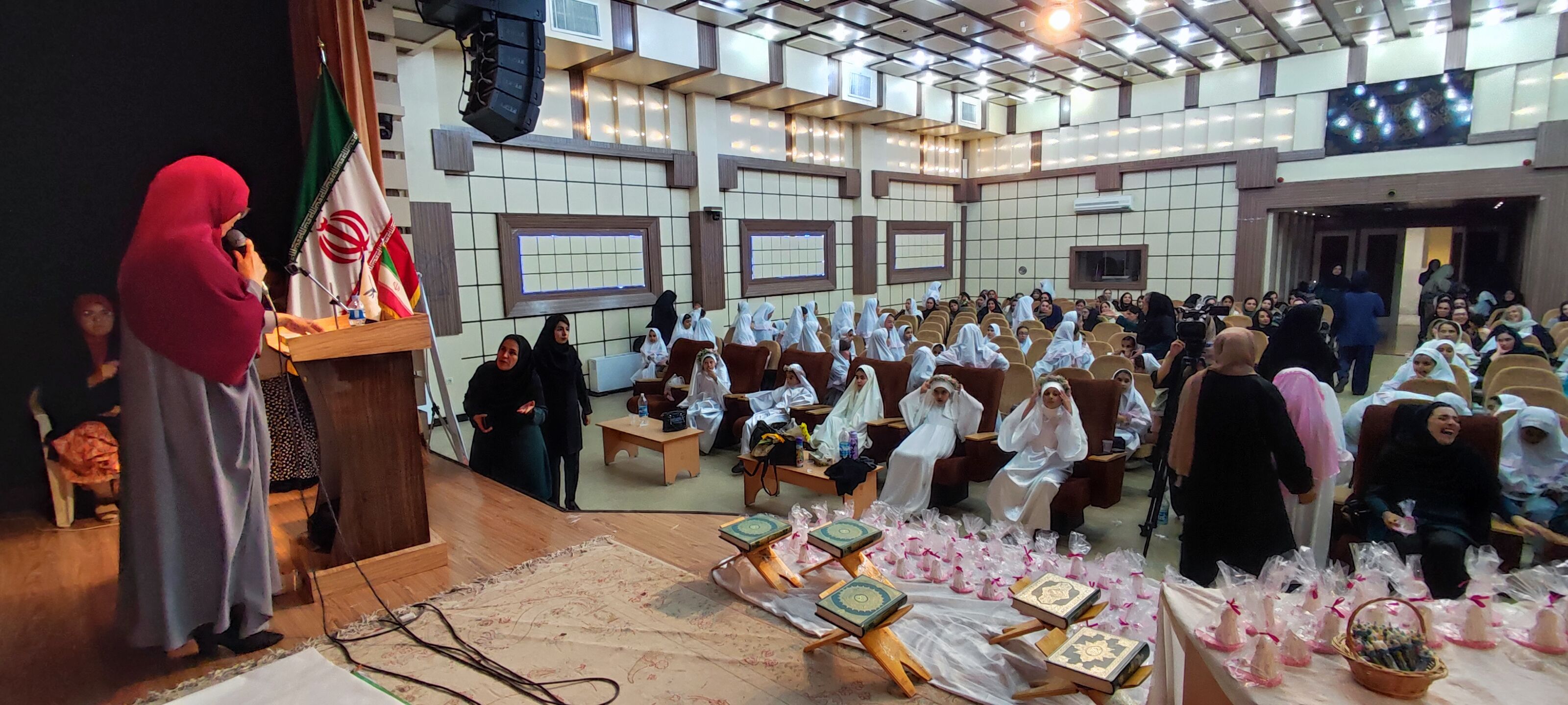 جشن تکلیف دانش‌آموزان دختر مدرسه سما شیروان