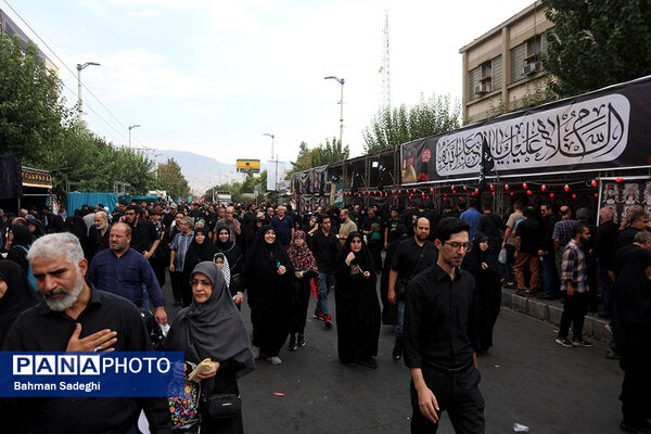 پیاده روی جاماندگان اربعین حسینی - تهران