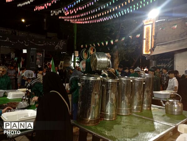 چایخانه حضرت زهرا(س) مهمان هفتاد و یکمین شب اجتماعات مردمی نیشابور