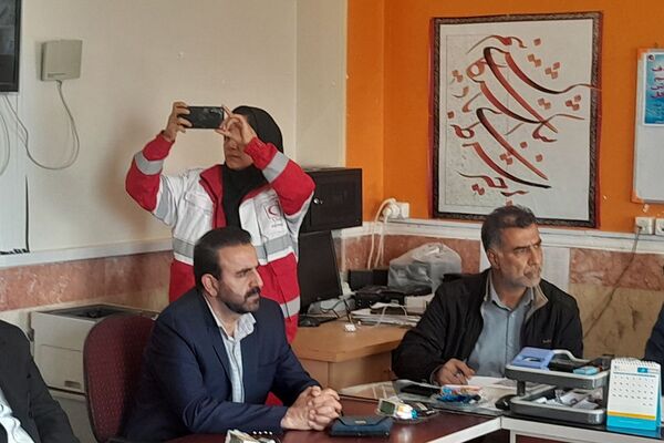 مانور سراسری زلزله در دبیرستان شهید محمدجواد باهنر دماوند