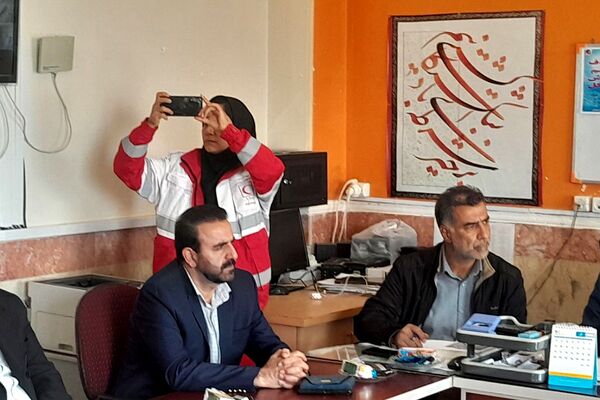 مانور سراسری زلزله در دبیرستان شهید محمدجواد باهنر دماوند