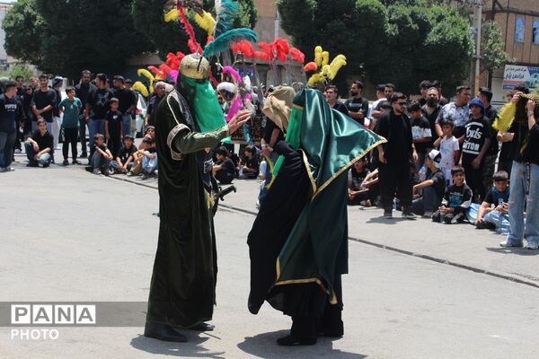 تجلی حماسه و وفاداری علمدار کربلا در اجرای عاشورایی گروه ستاره صبح