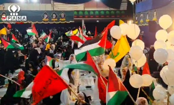 پویش طبخ غذای مقلوبه در قم/ فیلم