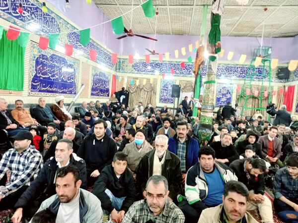 حضور مردم شیعه و سنی تربت‌ جام در جشن ولادت امام حسین (ع)