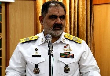 دریادار ایرانی: رزمایش مشترک ایران، روسیه و چین باعث امنیت منطقه است