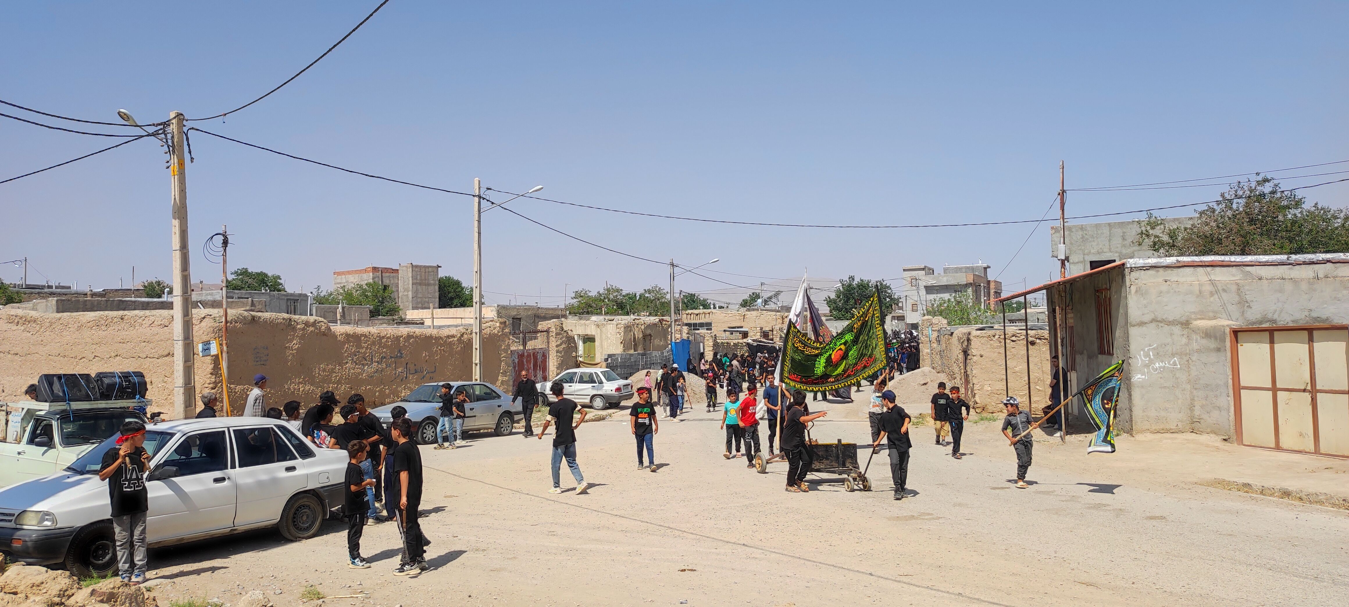 عاشورای حسینی در روستای حسین آباد شیروان