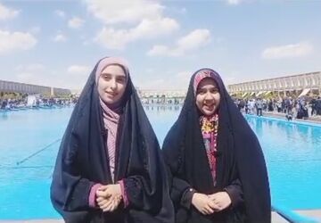 حس و حال گردشگران داخلی و خارجی از شهر گنبد های فیروزه‌ای اصفهان نصف جهان 