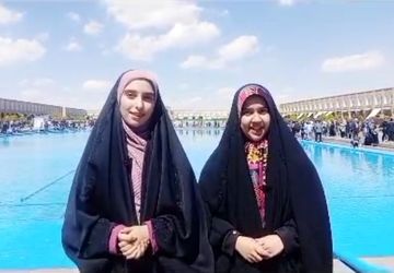 حس و حال گردشگران داخلی و خارجی از شهر گنبد های فیروزه‌ای اصفهان نصف جهان 