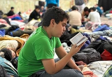 مسجد جامع حضرت رقیه (س) اسلامشهر میزبان معتکفان ماه رجب