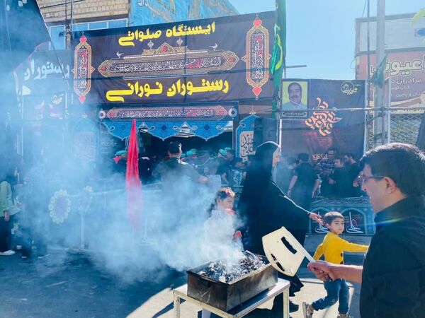 اربعین حسینی در شهرستان کاشمر 