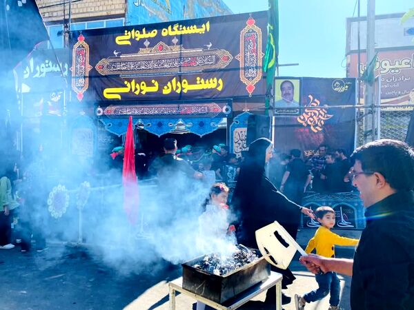 اربعین حسینی در شهرستان کاشمر 