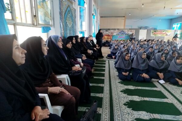 جشن روز معلم در مدرسه نمونه دولتی فدک