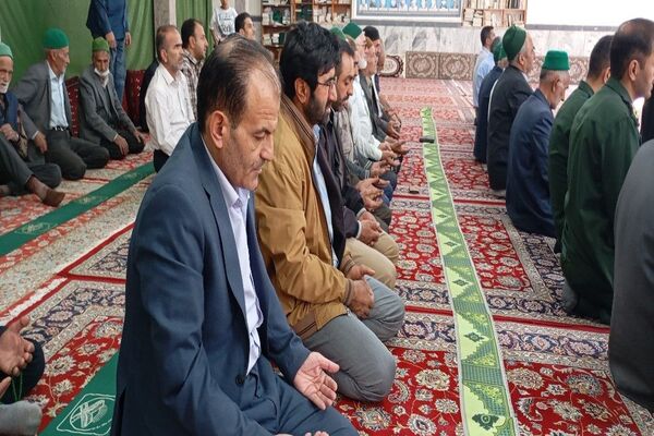 اقامه نماز جمعه همزمان با وفات حضرت معصومه (س) در مسجد جامع شهر بار نیشابور