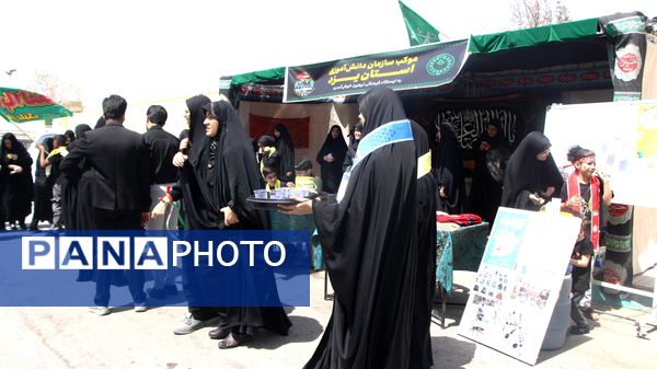 برپایی موکب عشاق الحسین در استان یزد