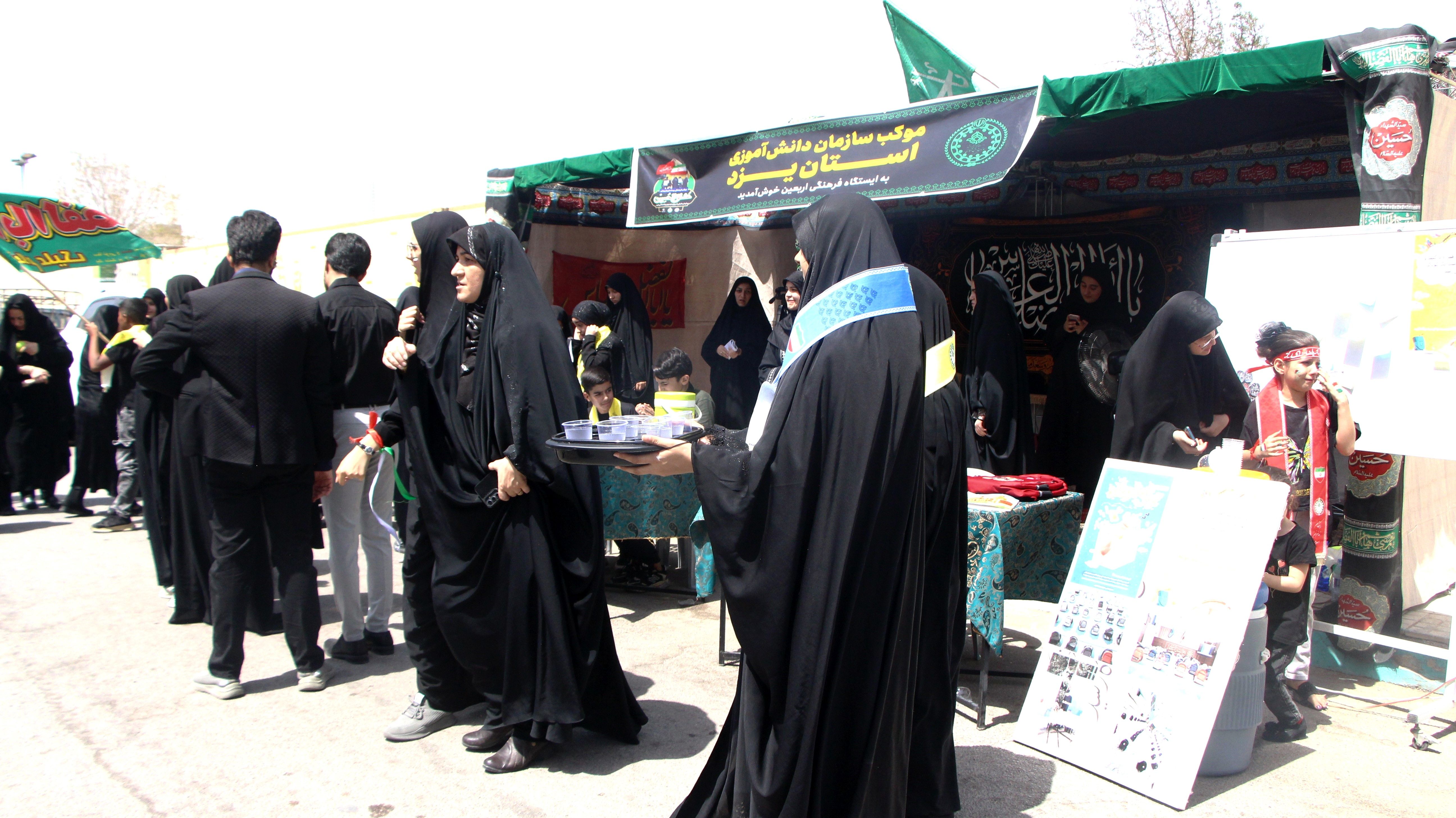 قدردانی معاون ‌سازمان دانش‌آموزی از برگزارکنندگان موکب‌های عشاق الحسین (علیه‌السلام) 