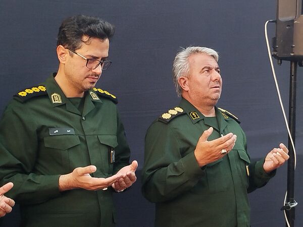 بازدید مسئولان بسیج کاشمر از هیئت دانش آموزی انصار المهدی (عج) رهروان شهدا و قاسم بن الحسن 