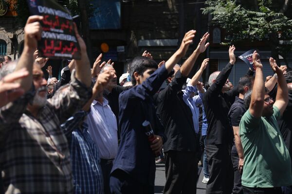 راهپیمایی جمعه خشم در تبریز