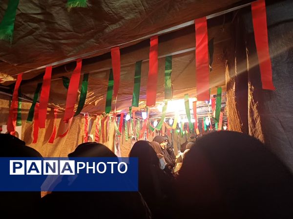 اعتکاف دانش‌آموزی مسجد موسی بن جعفر شهر دولت آباد ویژه دختران