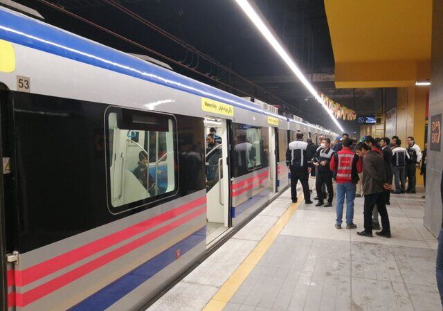 برنامه‌ حرکت قطارهای متروی تهران در ایام نوروز ۱۴۰۳