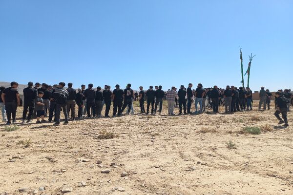 مراسم سوگواری سالار شهیدان حضرت اباعبدالله الحسین (ع) در روستای گزکوه 