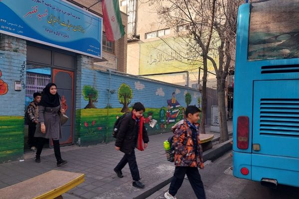 حضور پرشور دانش‌آموزان دبستان هیأت امنایی شهید قلنبر در اردوی کانون ری