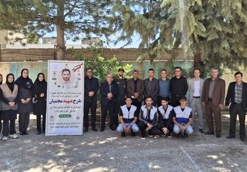 بهسازی و آماده‌سازی فضاهای آموزشی مدارس خدابنده با طرح شهید عجمیان