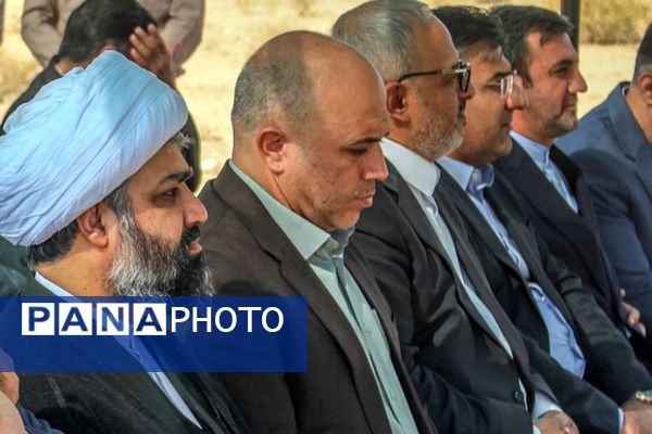 آیین خشت گذاری سه مدرسه ۱۵ کلاسه در کهریزک